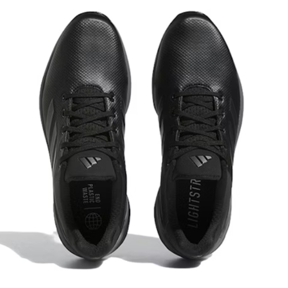 Adidas Men's ZG23 Waterproof Golf Shoe Black/Dark Silver Wide